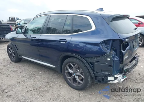 2023 BMW X3 xDrive30I z USA, uszkodzony, nr VIN 5UX53DP0XP9T01583